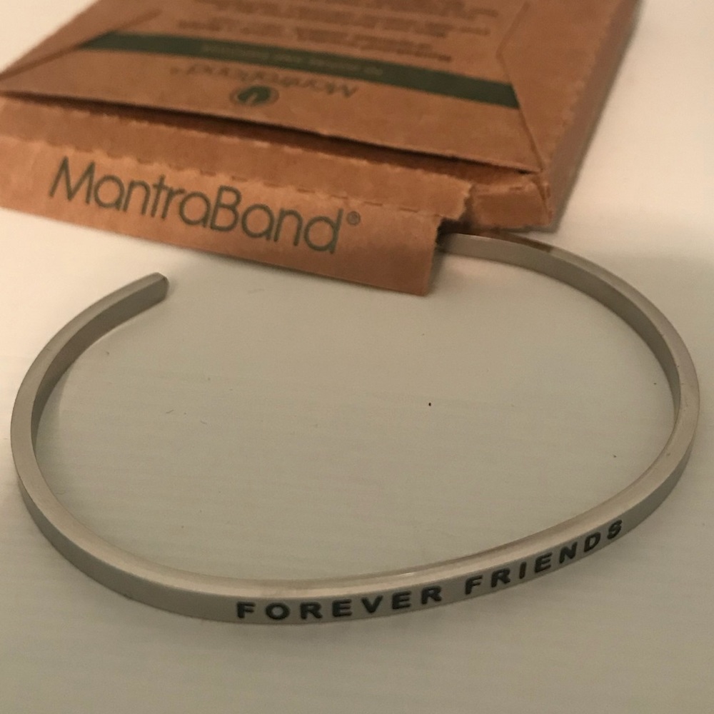 Forever Friends Mantra Band Bracelet